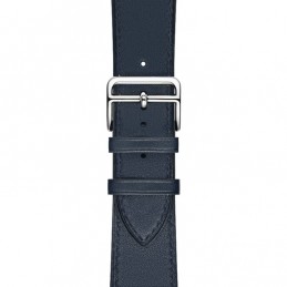 Correa de cuero de repuesto para Apple Watch 6, SE, 5, 4 40 mm 3, 2, 1 38 mm color azul oscuro