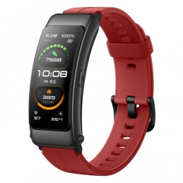 Smartband Huawei Honor Band B6 Pulsera Inteligente en Versión Sport Color Rojo