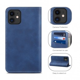 Funda elegante de piel tipo libro para iPhone 12 Pro Max