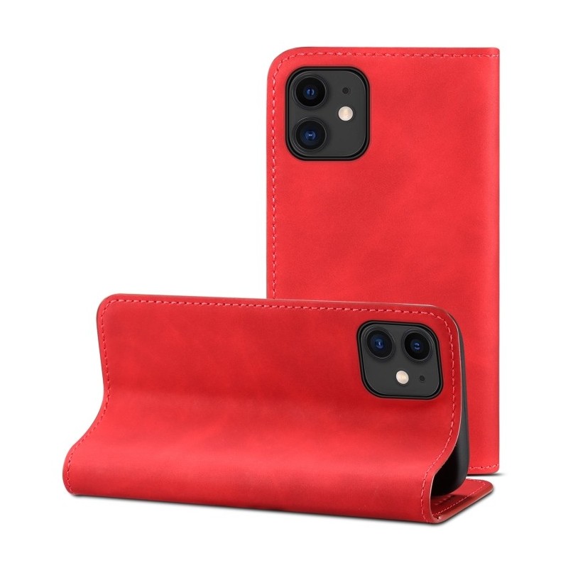 Funda elegante de piel tipo libro para iPhone 12 Pro Max