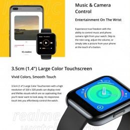 Willfull Smartwatch con Pulsometro en Tiempo Real, Reloj Inteligente IP68 con 14 Modos de Deportes