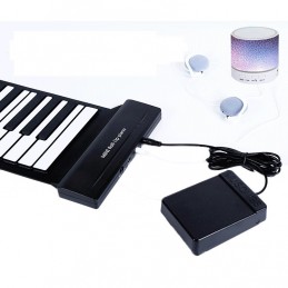 Piano plegable enrollable a mano de 88 teclas profesional