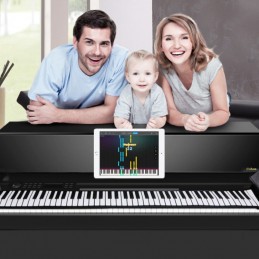 Piano plegable enrollable a mano de 88 teclas profesional