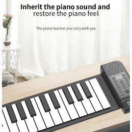Piano Principiantes Enrollable Plegable 61 Teclas