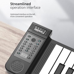 Piano Principiantes Enrollable Plegable 61 Teclas