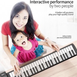 Piano Principiantes Enrollable Plegable 61 Teclas
