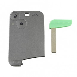 Carcasa Tarjeta Llave Mando Renault Laguna de Dos Botones