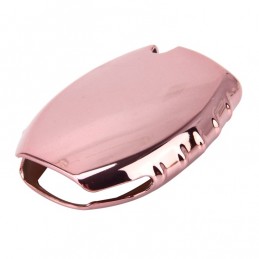 Funda Llave de Silicona para Mercedes GLA,C,S,E,GLC,GLK,CLA,ML,GLE Rosa