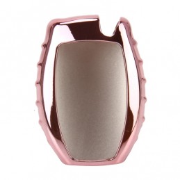 Funda Llave de Silicona para Mercedes GLA,C,S,E,GLC,GLK,CLA,ML,GLE Rosa