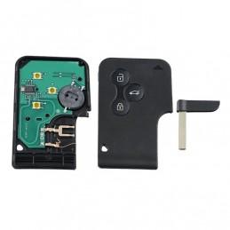 Llave Tarjeta Mando Completa para Renault Megane de 3 Botones