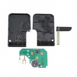 Llave Tarjeta Mando Completa para Renault Megane de 3 Botones