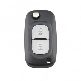 Carcasa Llave 2 Botones para Para RENAULT Clio Megane Kangoo Modus