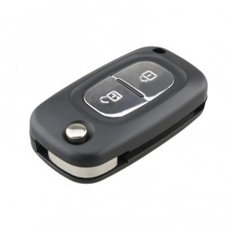 Carcasa Llave 2 Botones para Para RENAULT Clio Megane Kangoo Modus