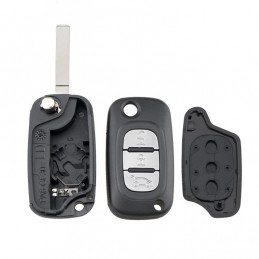 Carcasa Llave 3 Botones para Para RENAULT Clio Megane Kangoo Modus