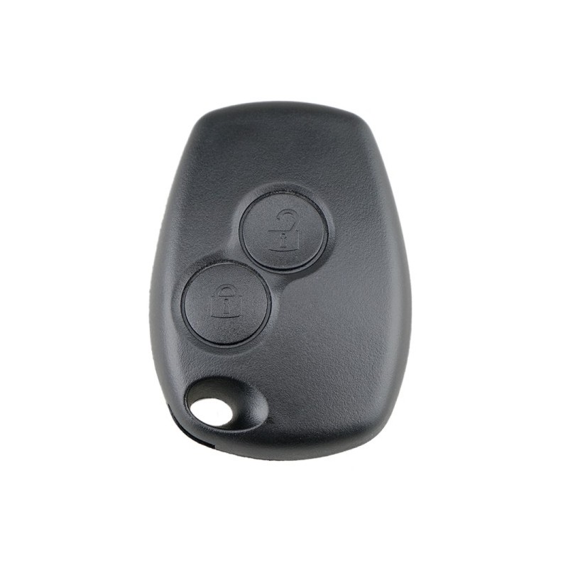 Carcasa Llave 2 Botones Enchufe 206 para Dacia Renault Clio Kangoo Modus Twingo