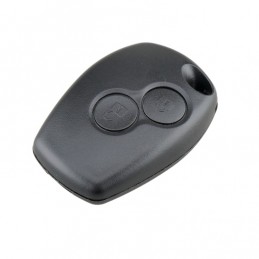 Carcasa Llave 2 Botones Enchufe 206 para Dacia Renault Clio Kangoo Modus Twingo