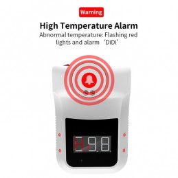 Termómetro para Temperatura Corporal Manos Libres de Pared