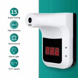 Termómetro para Temperatura Corporal Manos Libres de Pared