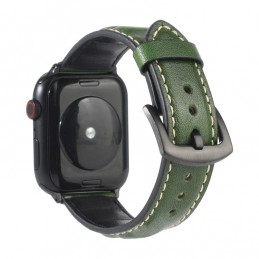 Correa de Piel Genuino para Apple Watch de 40mm y 3, 2, 1 de 38mm