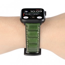 Correa de Piel Genuino para Apple Watch