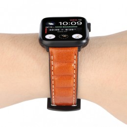 Correa de Piel Genuino para Apple Watch