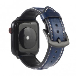 Correa de Piel Genuino para Apple Watch