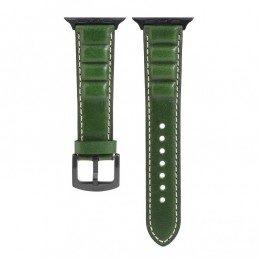 Correa de Piel Genuino para Apple Watch de 44mm y 3, 2, 1 de 42mm