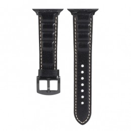 Correa de Piel Genuino para Apple Watch de 44mm y 3, 2, 1 de 42mm