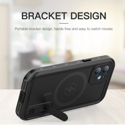 Funda Magsafe Sumergible 3 Metros Impermeable IP68 y Soporte para iPhone 12
