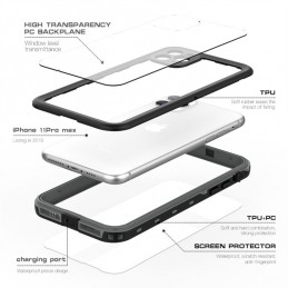 Funda Sumergible Impermeable IP69K Anti Golpes para iPhone 11 Pro Max
