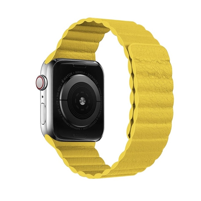 Correa loop piel magnética para Apple Watch