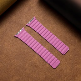 Correa loop piel magnética para Apple Watch