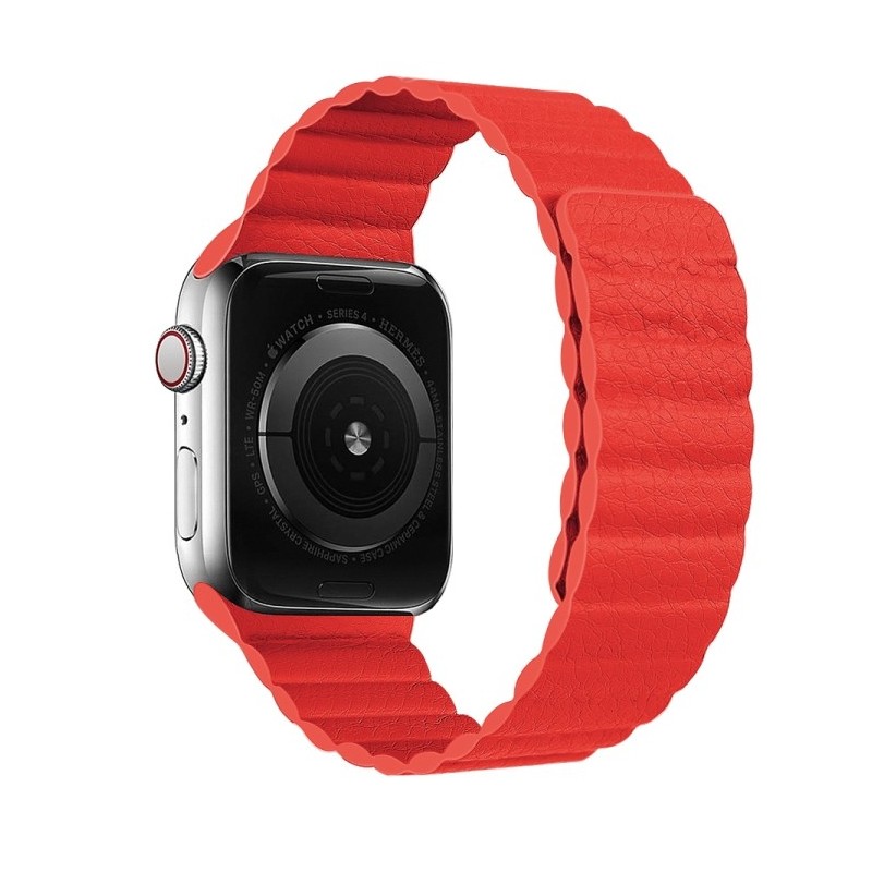 Correa loop piel magnética para Apple Watch