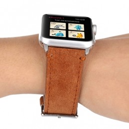 correa apple watch 44mm y 42mm marrón