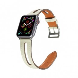 Correa de piel para apple watch mujer compatible 6,SE,5,4 40mm y 3,2,1 38mm