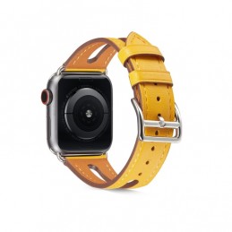 Correa de piel para apple watch mujer compatible 6,SE,5,4 40mm y 3,2,1 38mm