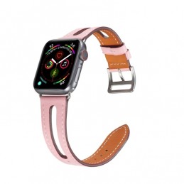 Correa de piel para apple watch mujer compatible 6,SE,5,4 40mm y 3,2,1 38mm