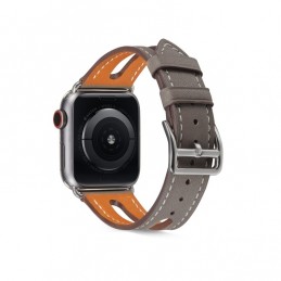 Correa de piel para apple watch mujer compatible 6,SE,5,4 40mm y 3,2,1 38mm