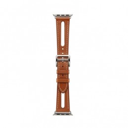 Correa de piel para apple watch mujer compatible 6,SE,5,4 40mm y 3,2,1 38mm