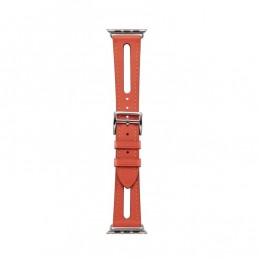 Correa de piel para apple watch mujer compatible 6,SE,5,4 40mm y 3,2,1 38mm