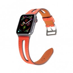 Correa de piel para apple watch mujer compatible 6,SE,5,4 40mm y 3,2,1 38mm