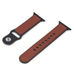correa de cuero compatible con Apple Watch 6,SE,5,4 40mm Y 3,2,1 38mm