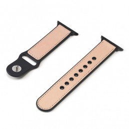 correa de cuero compatible con Apple Watch 6,SE,5,4 40mm Y 3,2,1 38mm
