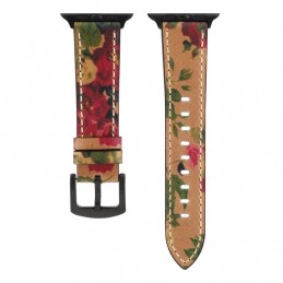Correa de cuero de vaca Retro para Apple Watch 6,SE,5,4 40mm y 3,2,1 38mm