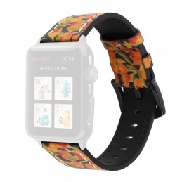Correa de cuero de vaca Retro para Apple Watch 6,SE,5,4 40mm y 3,2,1 38mm