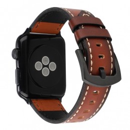 Correa Piel Genuino Reloj Apple Watch 45mm, 44mm y 42mm