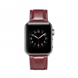 Correa piel grano Crazy Horse compatible con Apple Watch 44mm