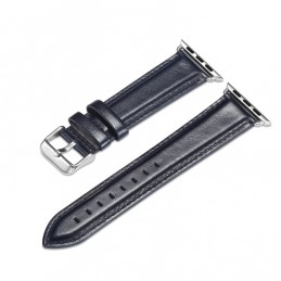 Correa piel grano Crazy Horse compatible con Apple Watch 44mm