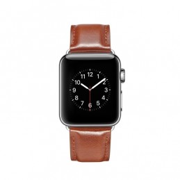 Correa piel grano Crazy Horse compatible con Apple Watch 44mm