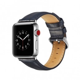 Correa piel grano Crazy Horse compatible con Apple Watch 40mm